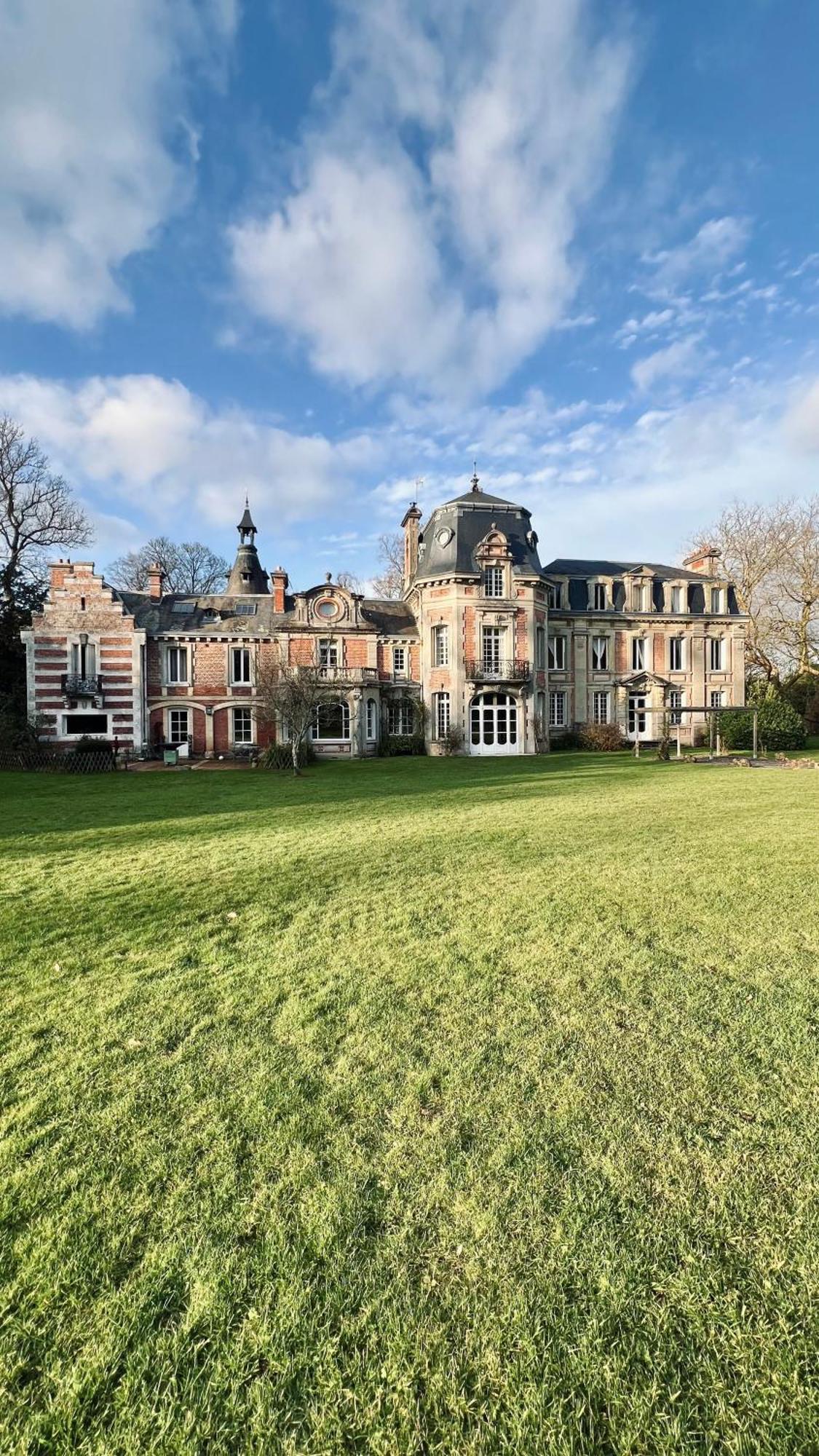 Le Chateau De Bertreville Saint Ouen Entre Mer Et Campagne Exterior foto