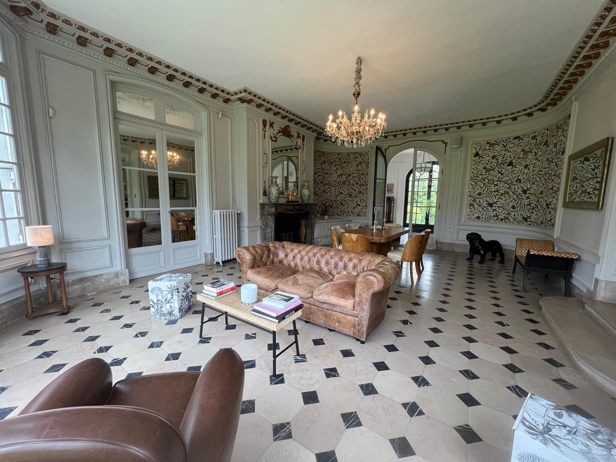 Le Chateau De Bertreville Saint Ouen Entre Mer Et Campagne Exterior foto